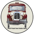 Austin Seven Swallow Saloon 1926-29 Coaster 6